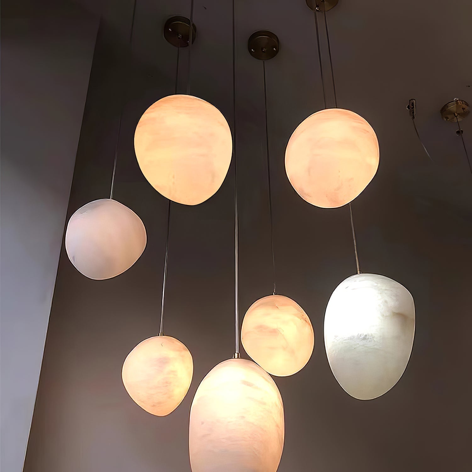 Jorveth Alabaster Pendant Light