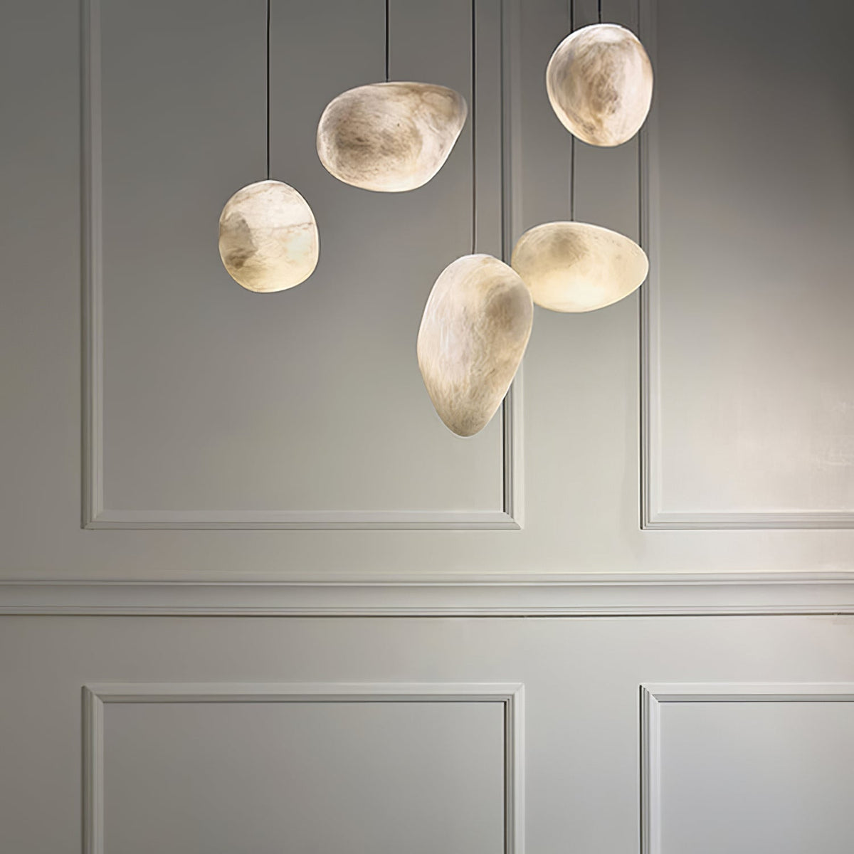 Jorveth Alabaster Pendant Light