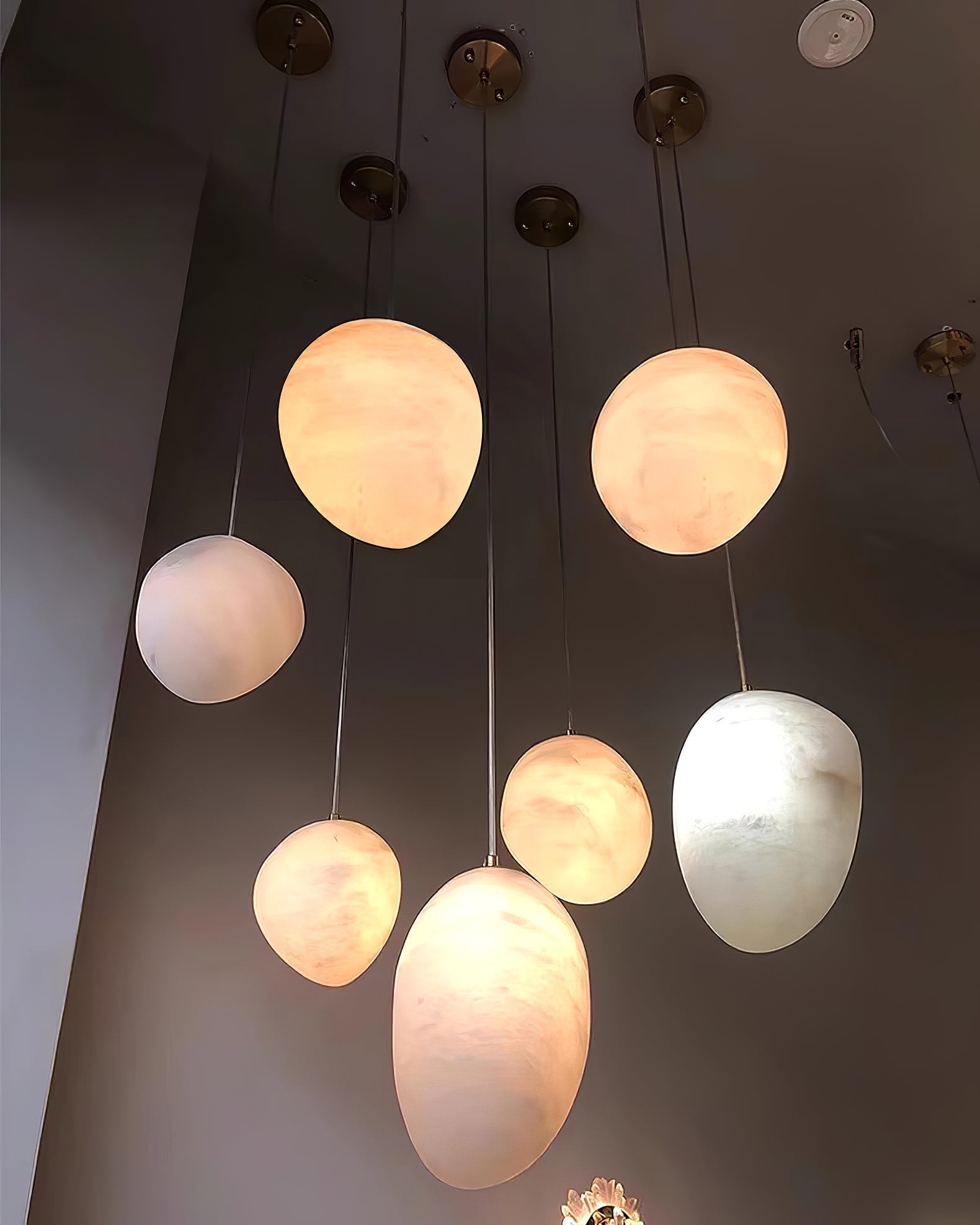 Jorveth Alabaster Pendant Light
