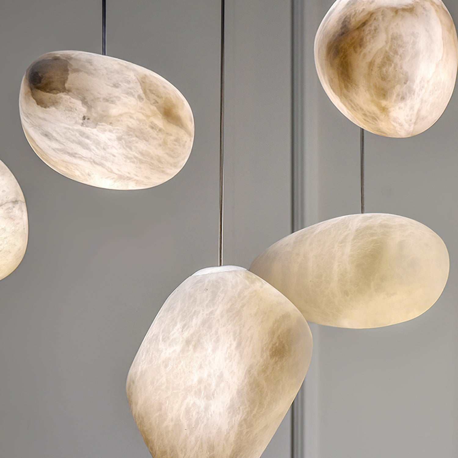 Jorveth Alabaster Pendant Light