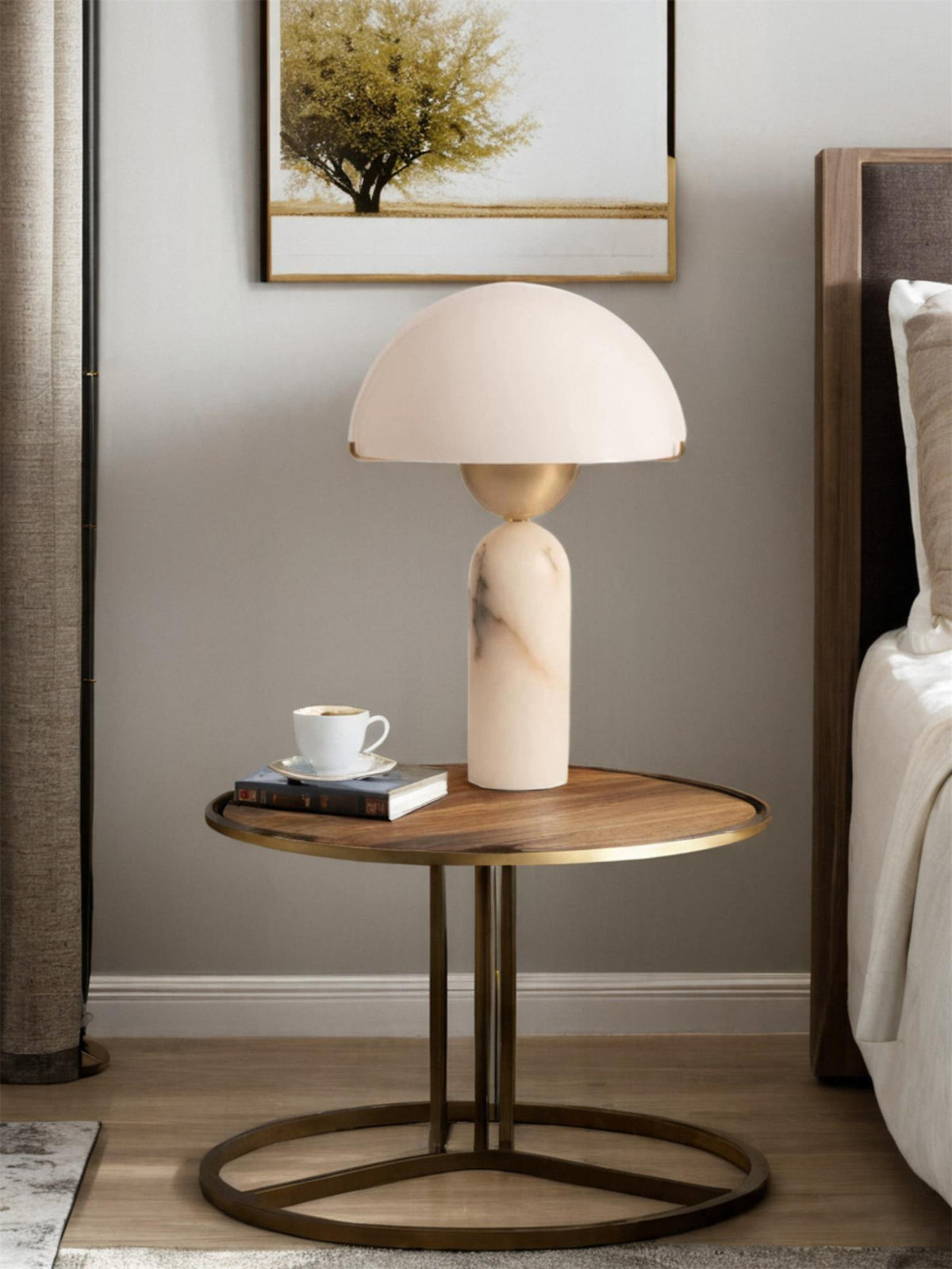 Veviniel Alabaster Table Lamp