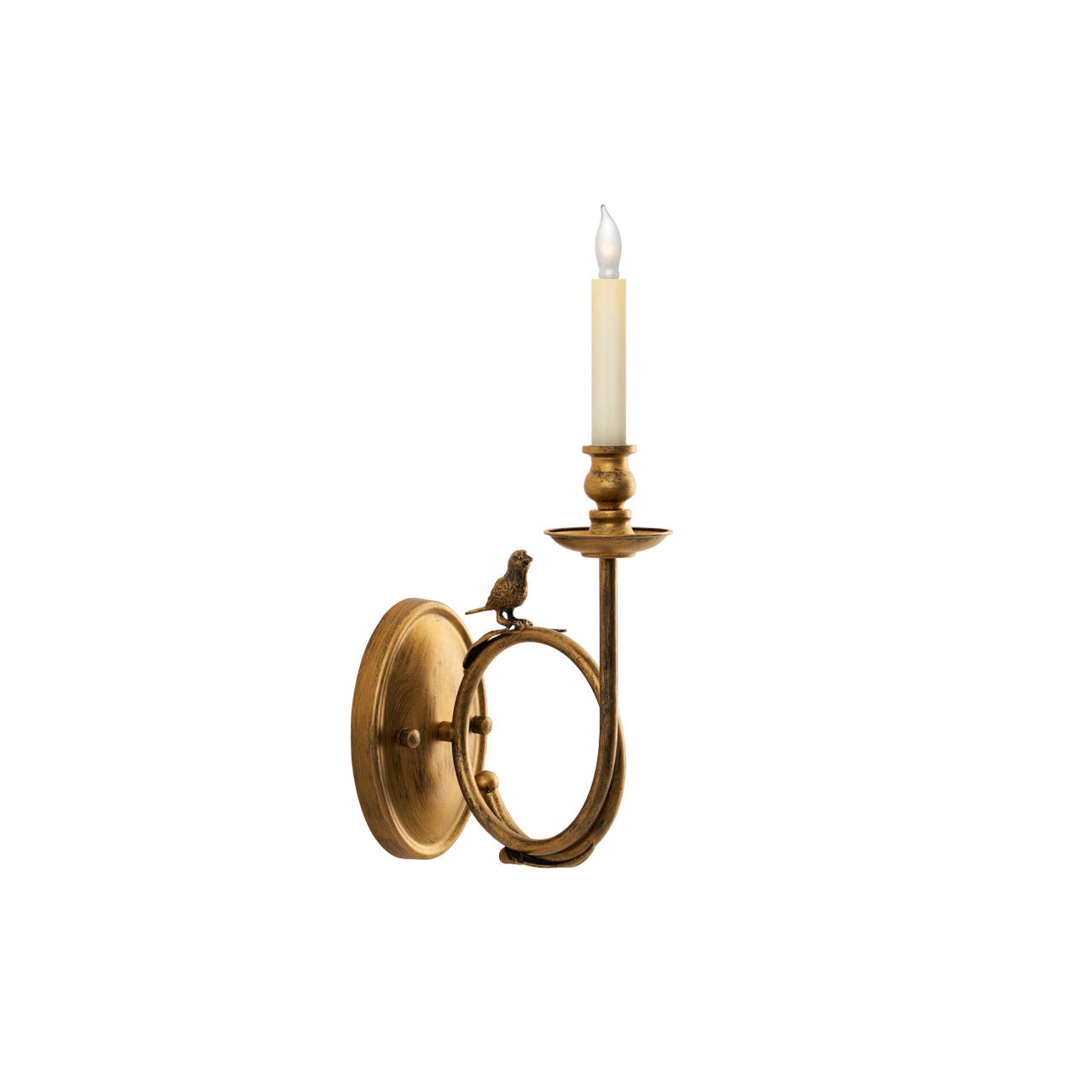 Kieran Vintage Bird Indoor Wall Sconce