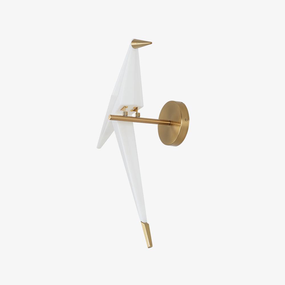 Eovela Nordic Art Paper Crane Wall Lamp