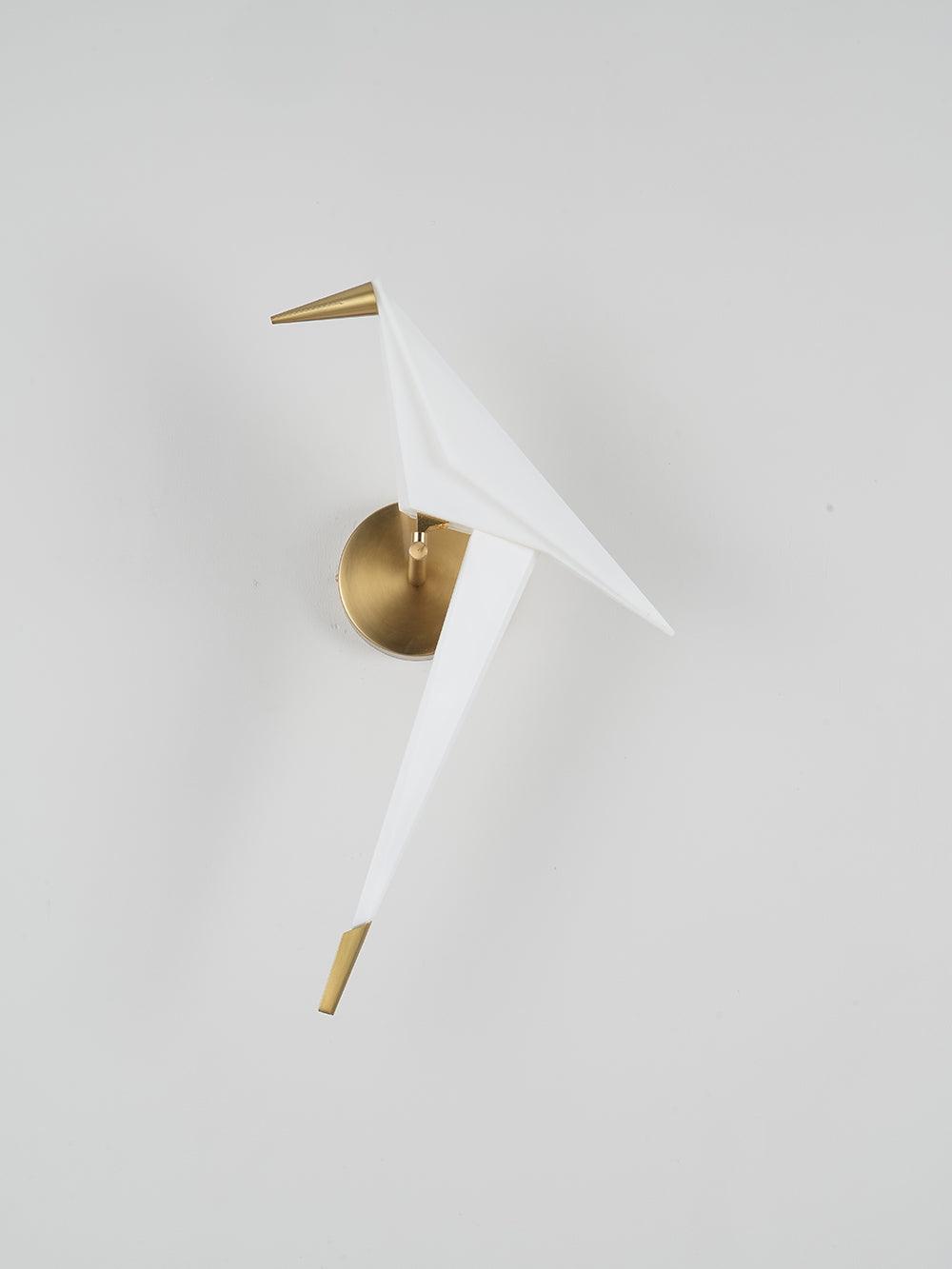 Eovela Nordic Art Paper Crane Wall Lamp