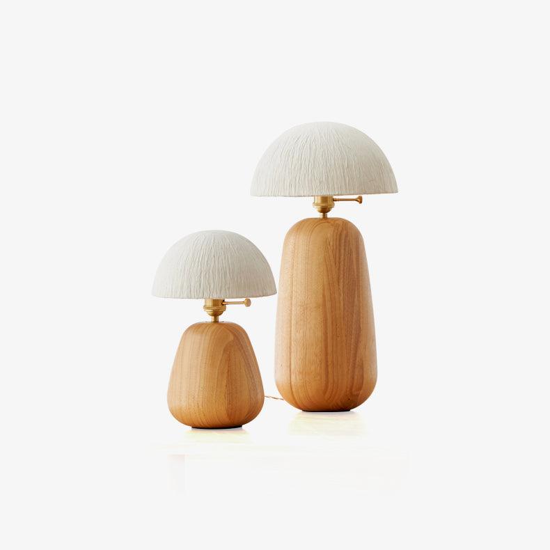 Elugan Organic Wood Table Lamp
