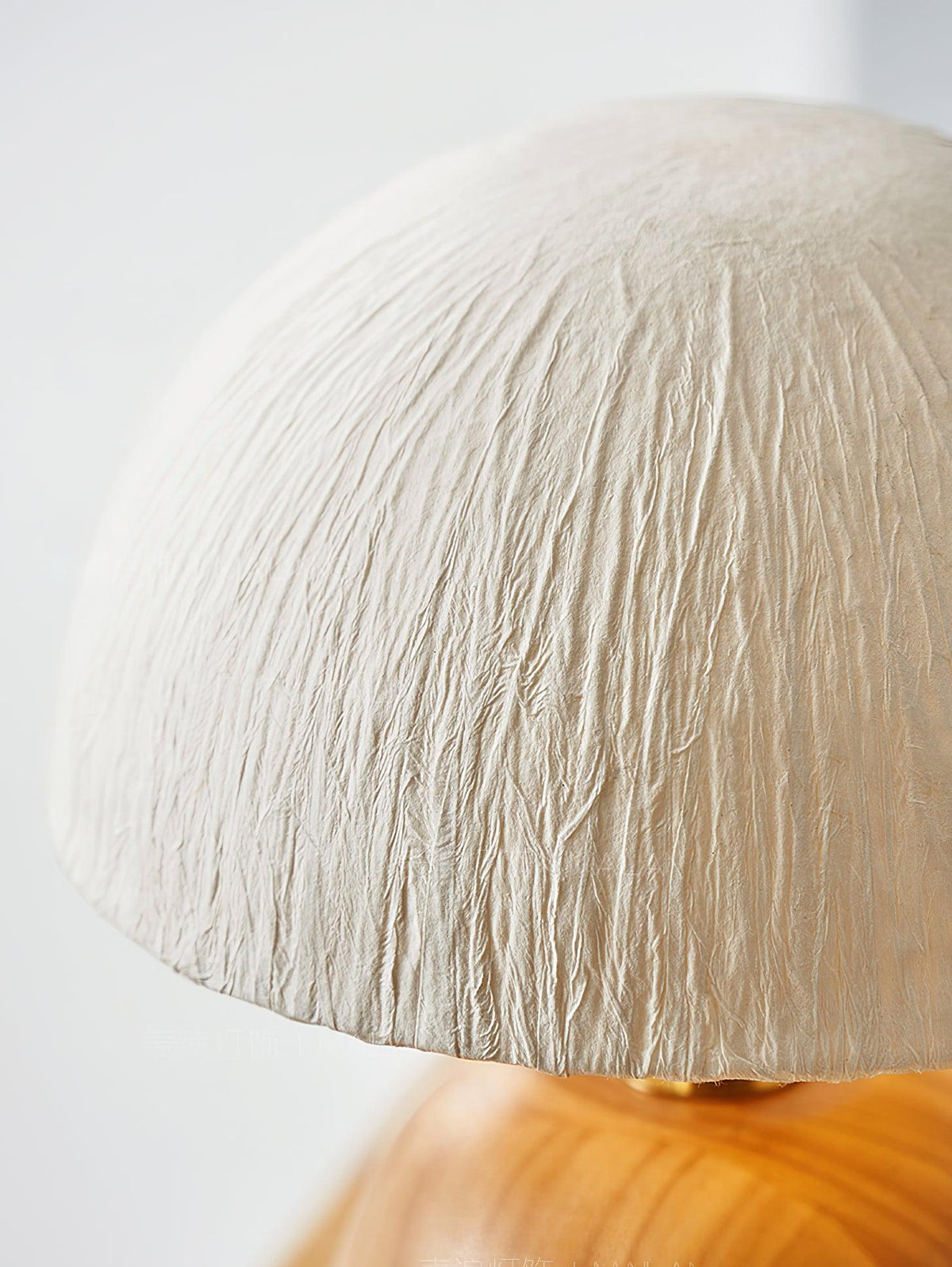 Elugan Organic Wood Table Lamp