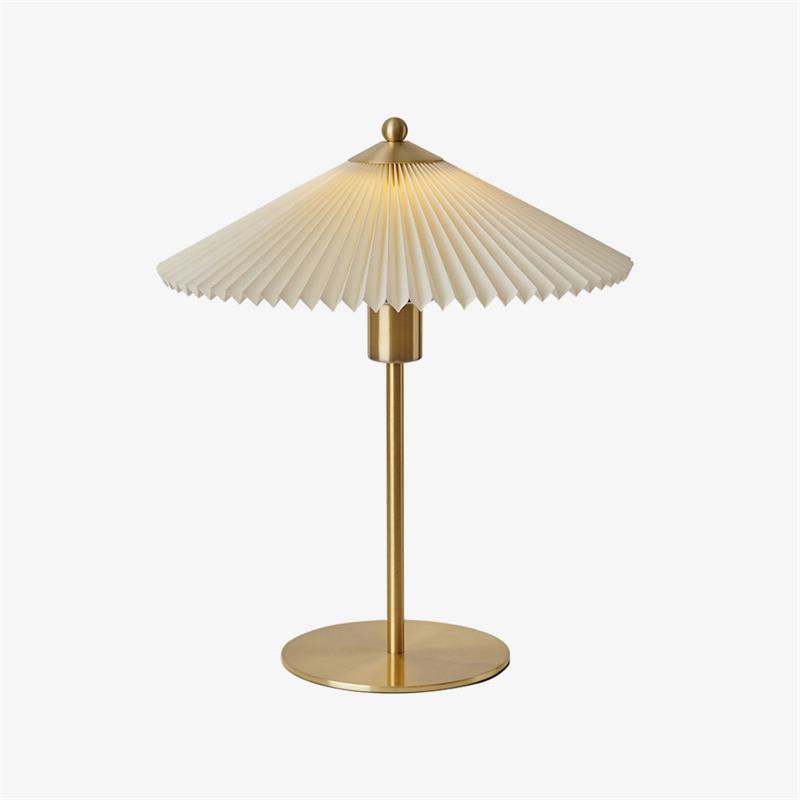 Camirir Pleated Umbrella Table Lamp