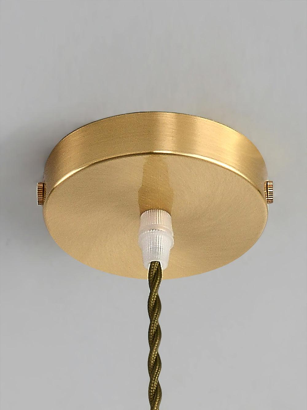 Sage Vintage Glass Pendant Light