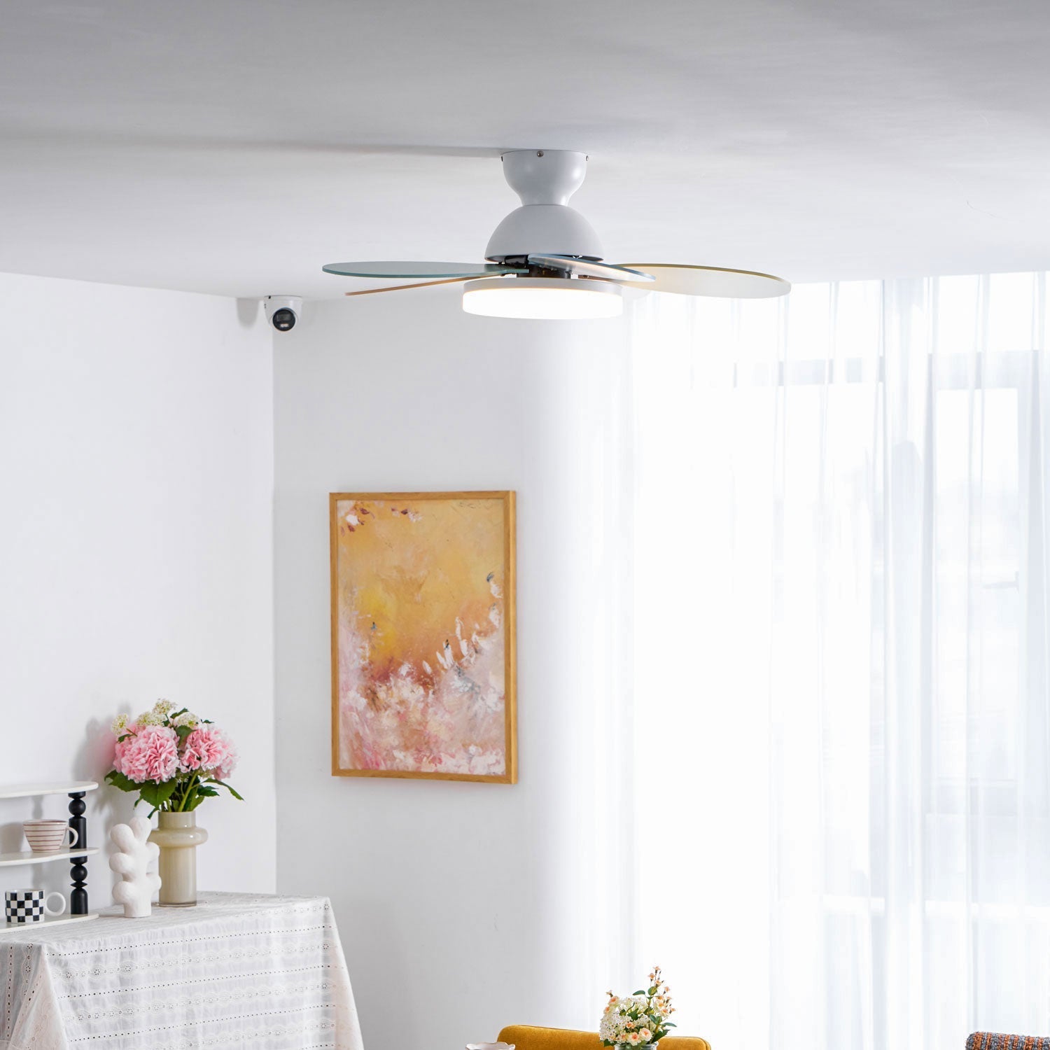 Norborne Wood Ceiling Fan Light
