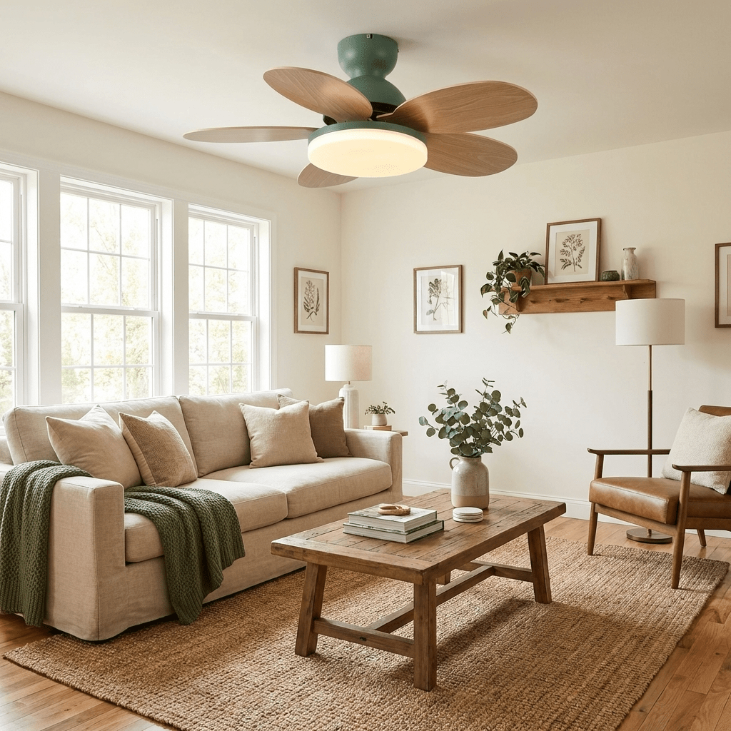 Norborne Wood Ceiling Fan Light