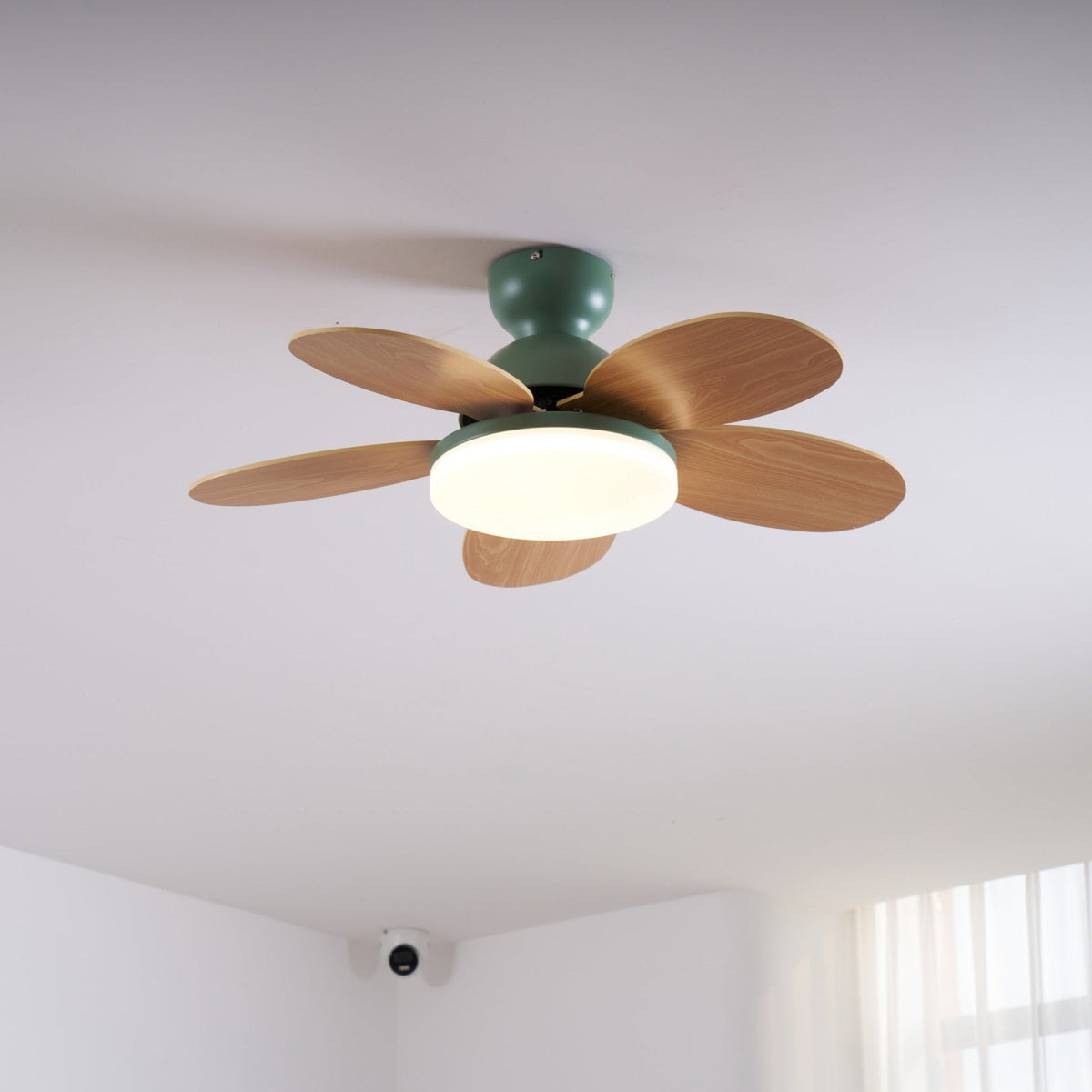 Lucien Morandi Metal Ceiling Fan Light
