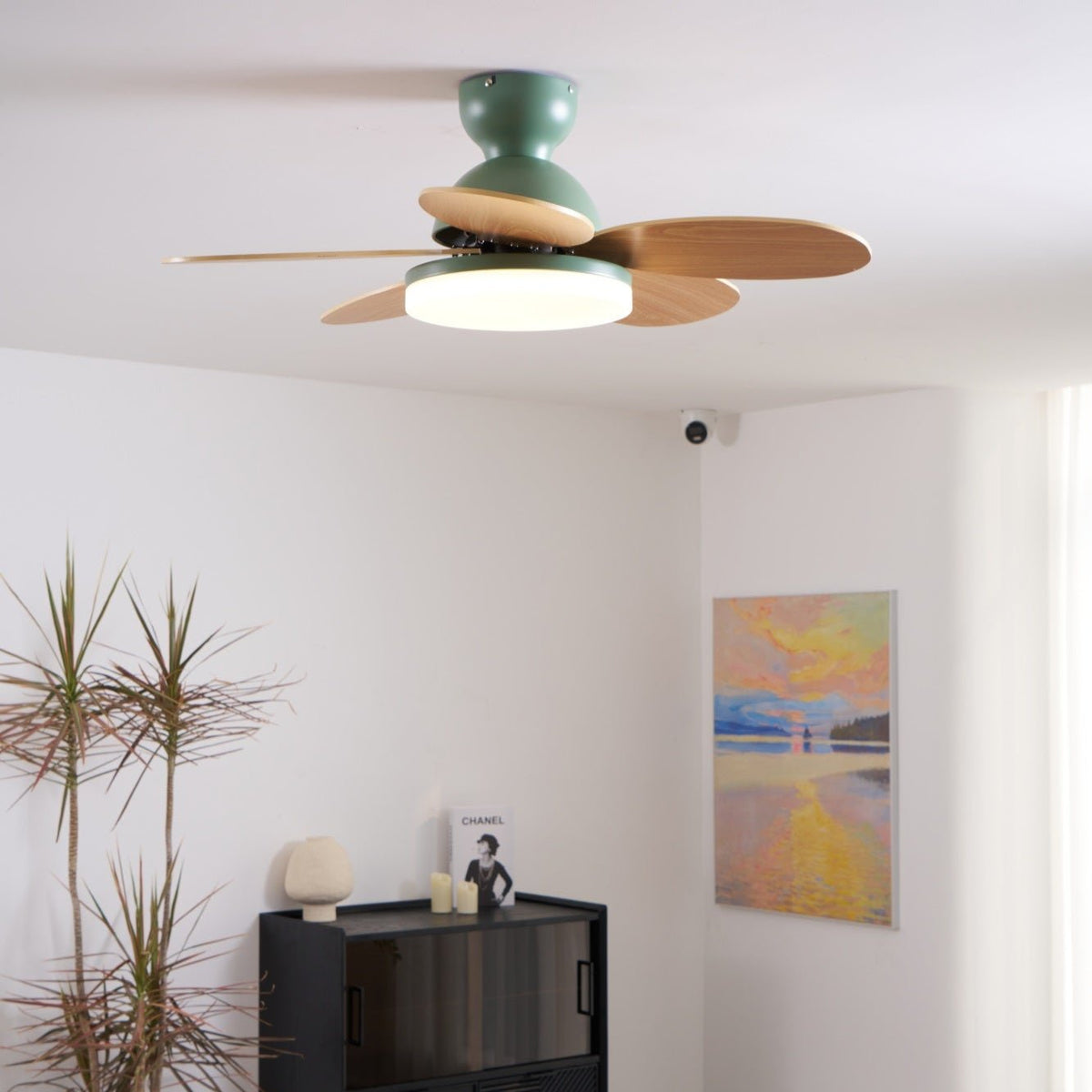 Norborne Wood Ceiling Fan Light