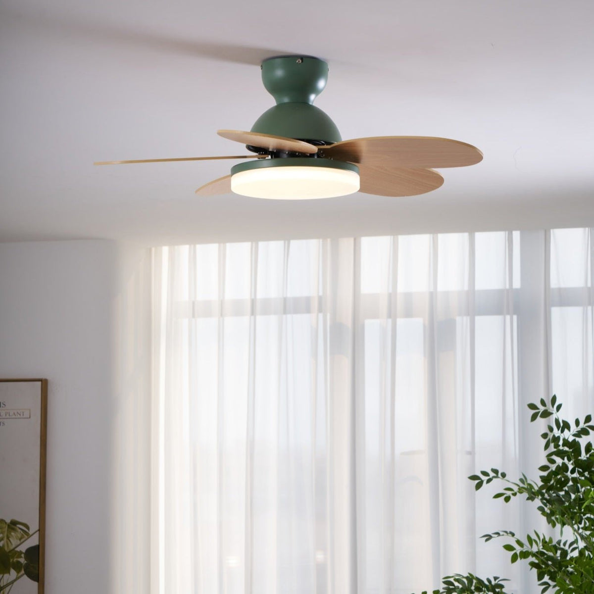 Norborne Wood Ceiling Fan Light