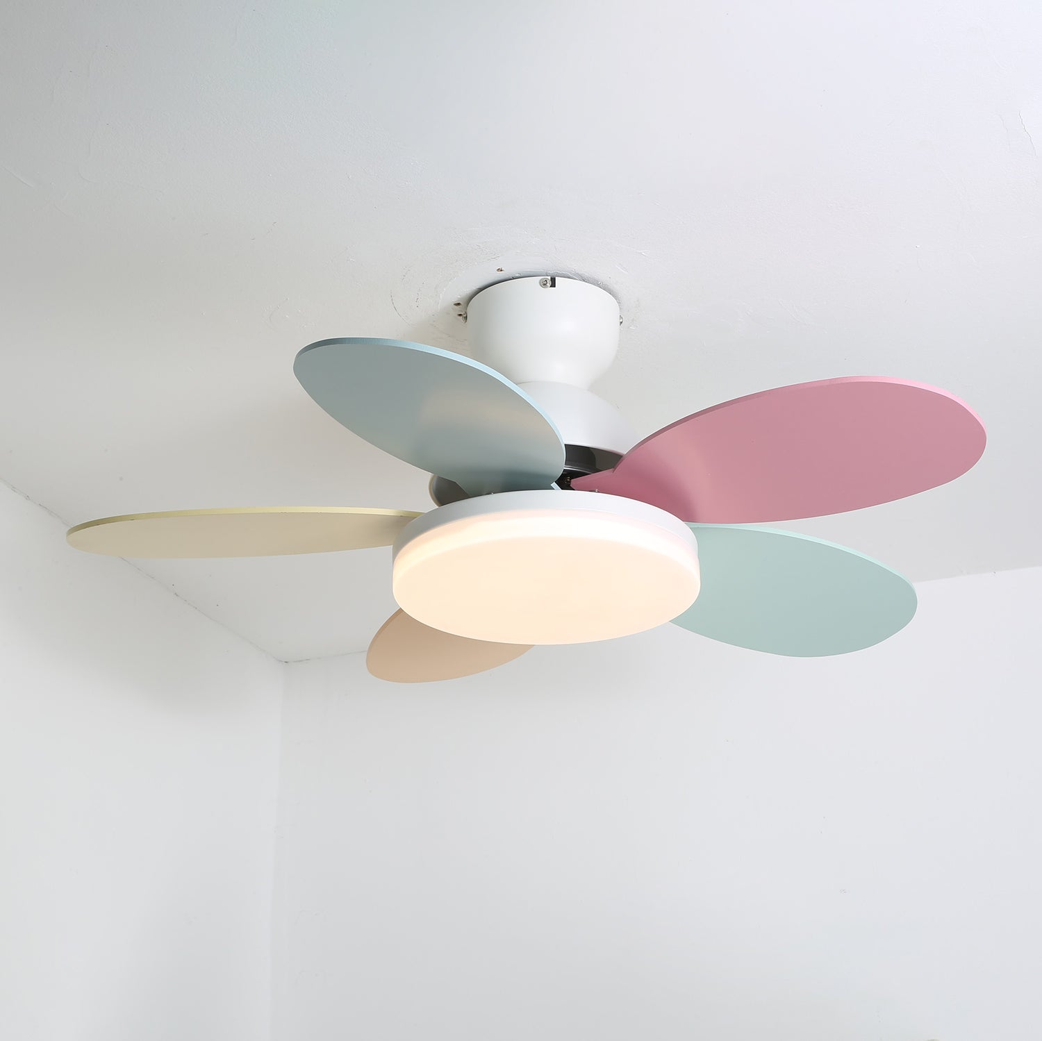 Lucien Morandi Metal Ceiling Fan Light