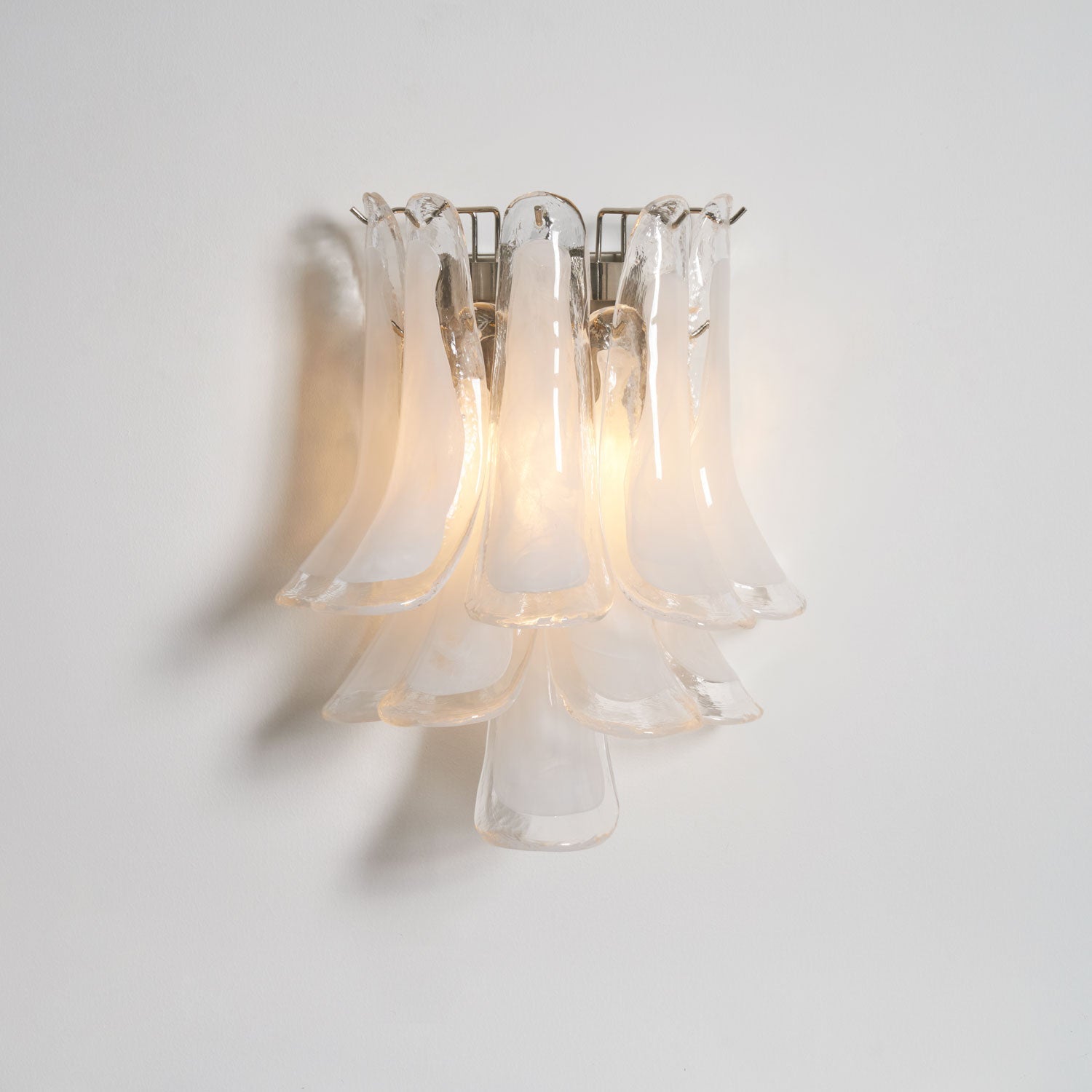 Eiraira Wall Light Petal Shaped Glass Vintage Artistic