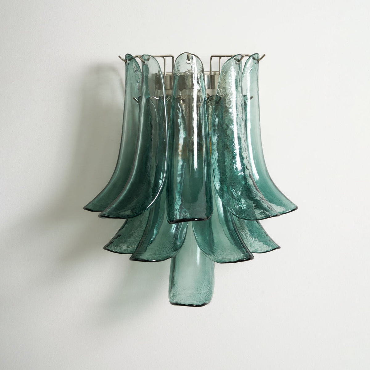 Eiraira Wall Light Petal Shaped Glass Vintage Artistic
