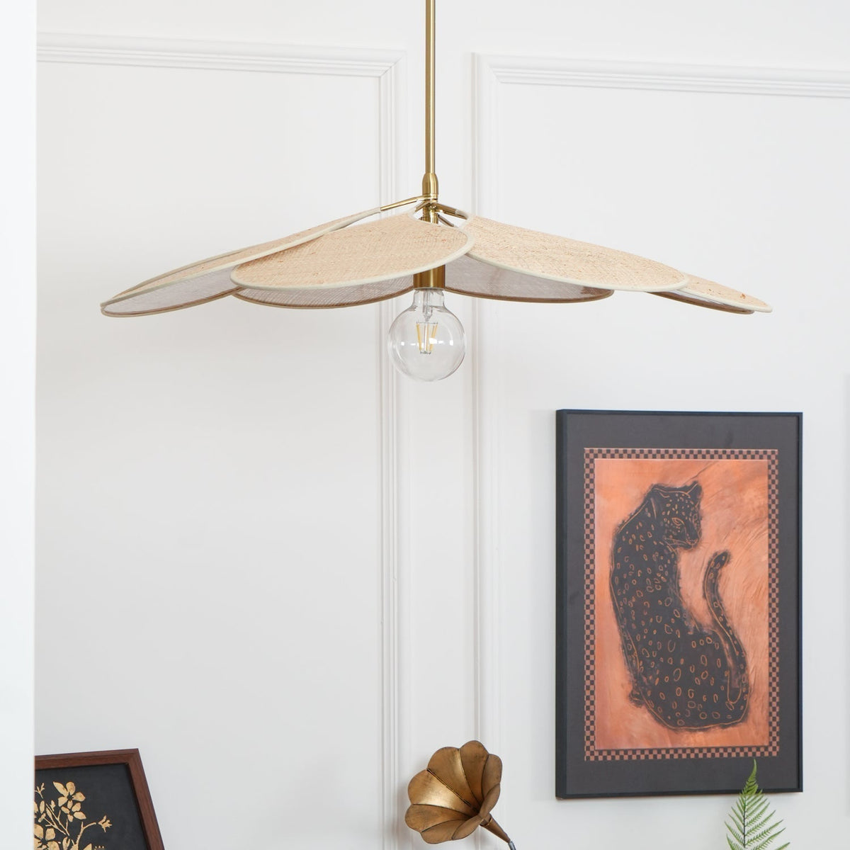 Vexlor Bohemian Fabric Pendant Lamp
