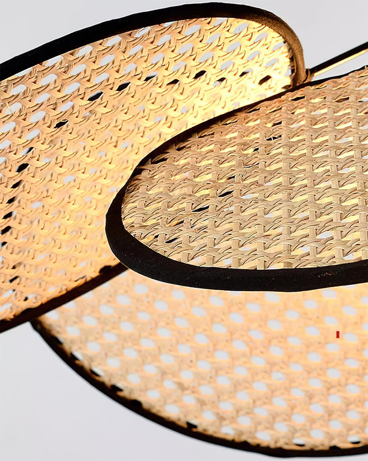 Vemarora Premium Elegance Petals Rattan Fabric Pendant Lamp