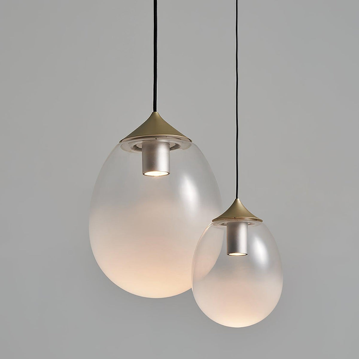 Ovoin Glass Artistic Pendant Light