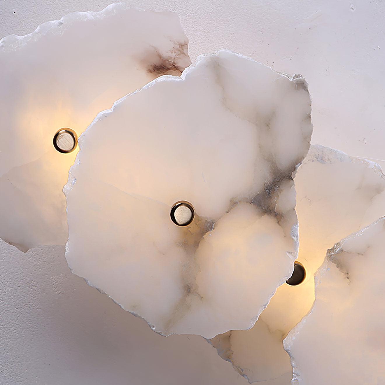 Elmsborne Alabaster Indoor Wall Light