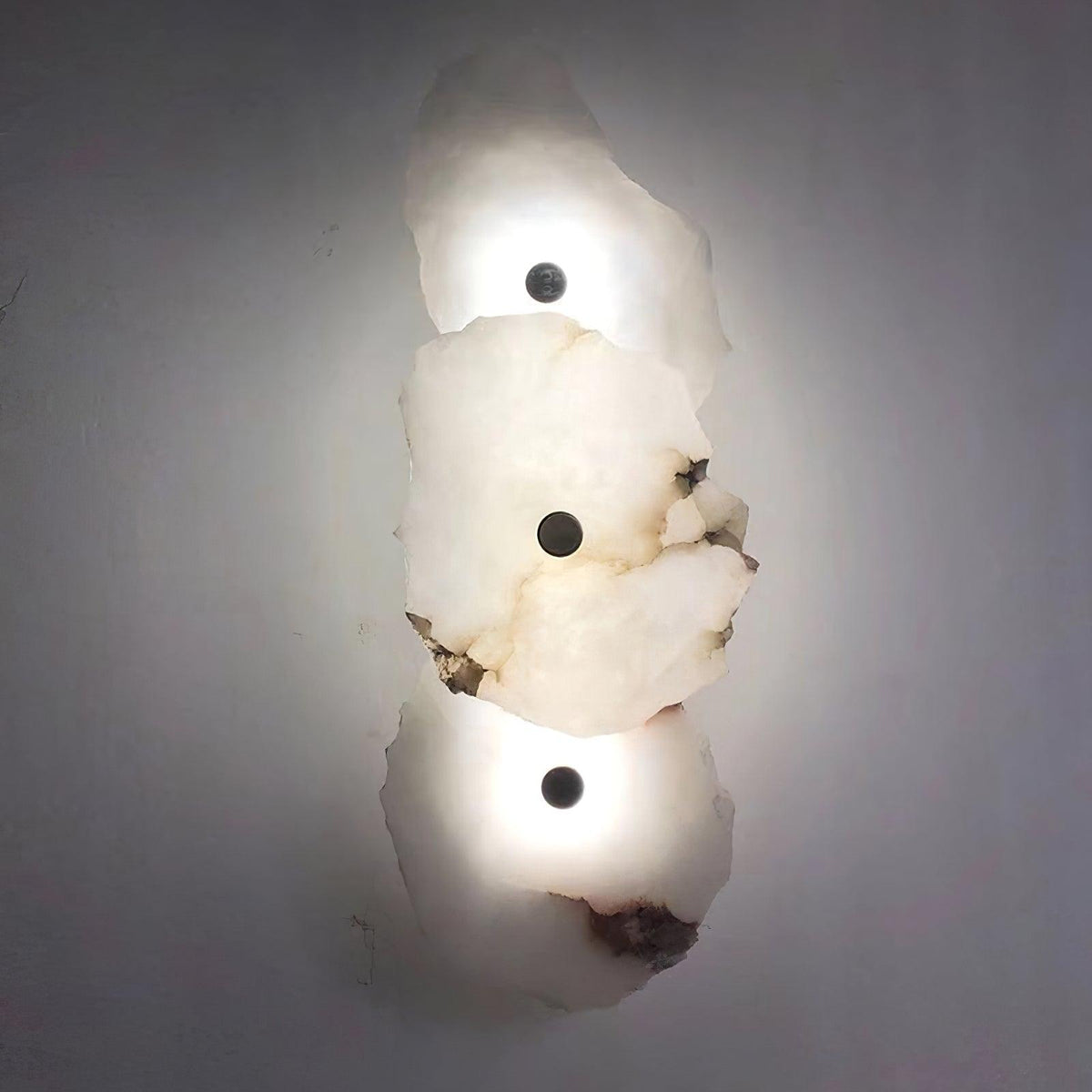 Victor Alabaster Flower Wall Lamp