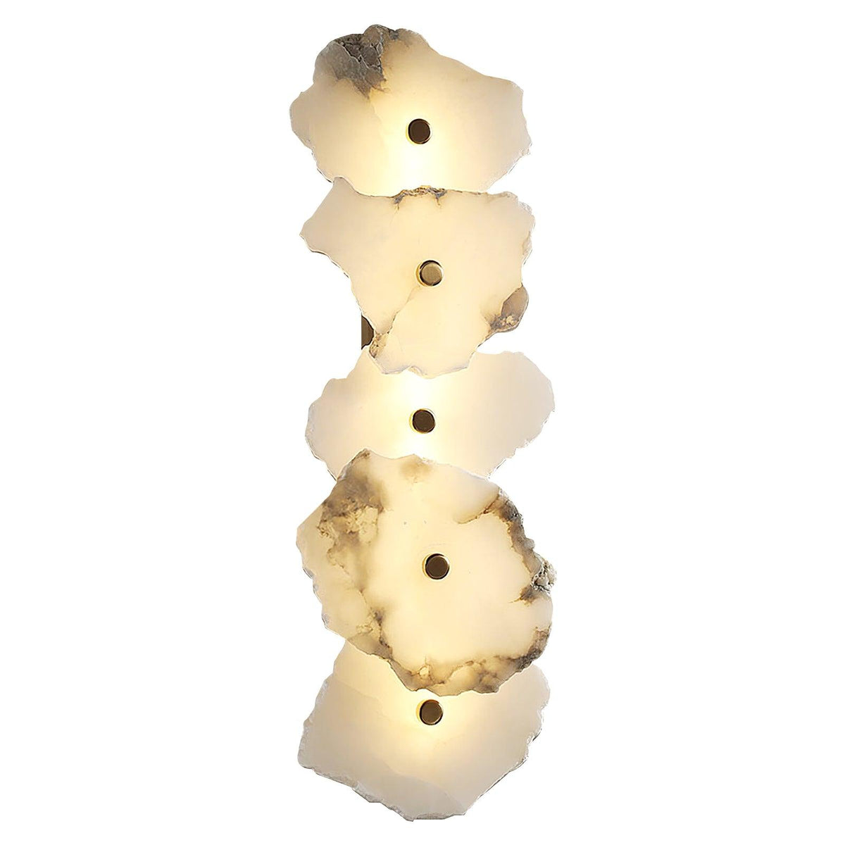 Victor Alabaster Flower Wall Lamp