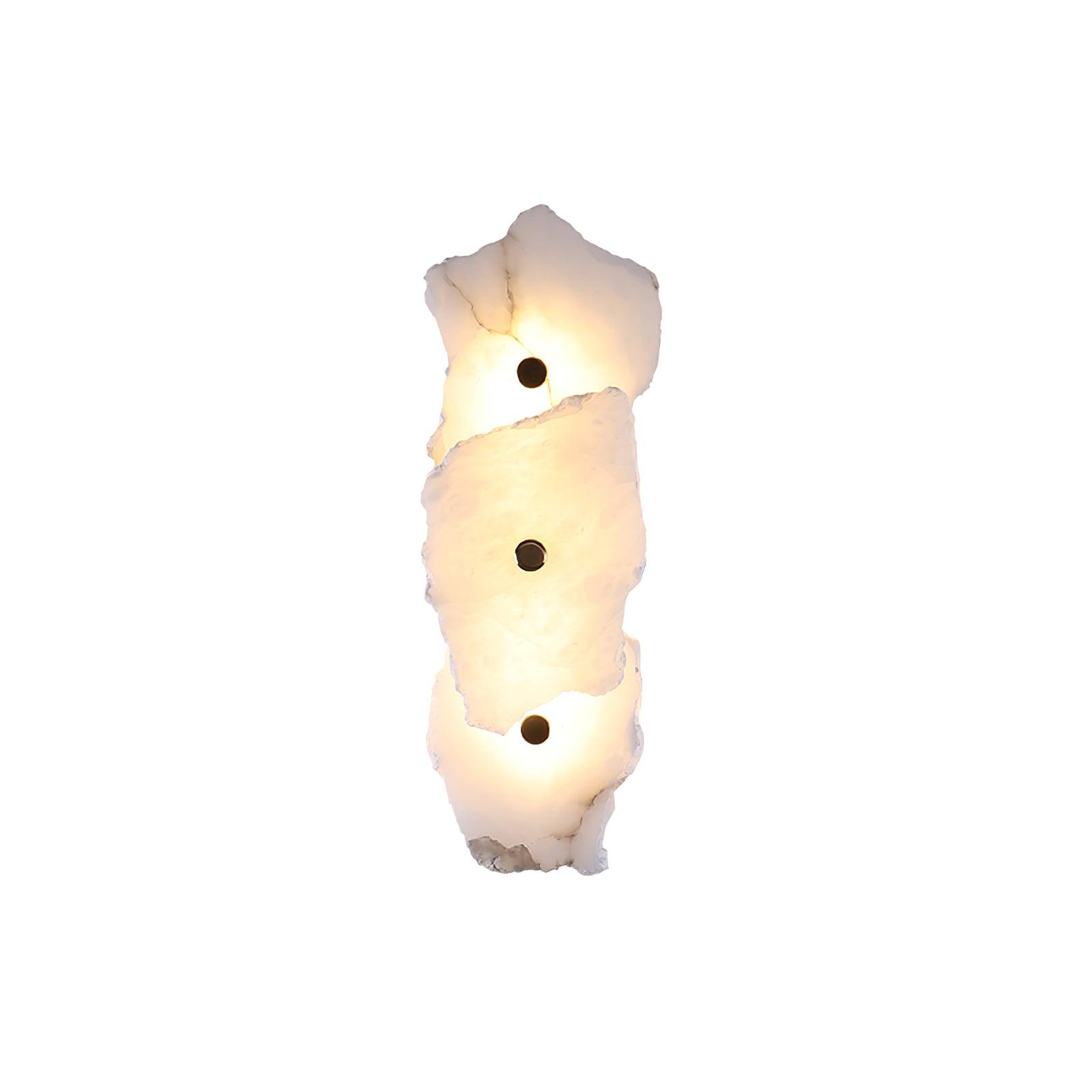 Victor Alabaster Flower Wall Lamp