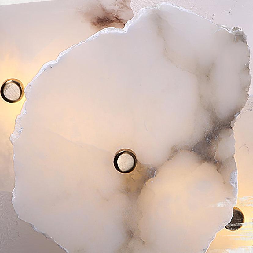 Victor Alabaster Flower Wall Lamp