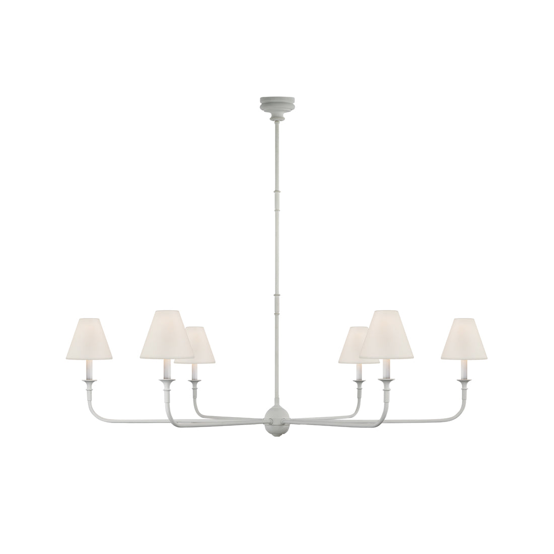 Arthaila Vintage Industrial Grande Fabric Chandelier - Neutral Decor