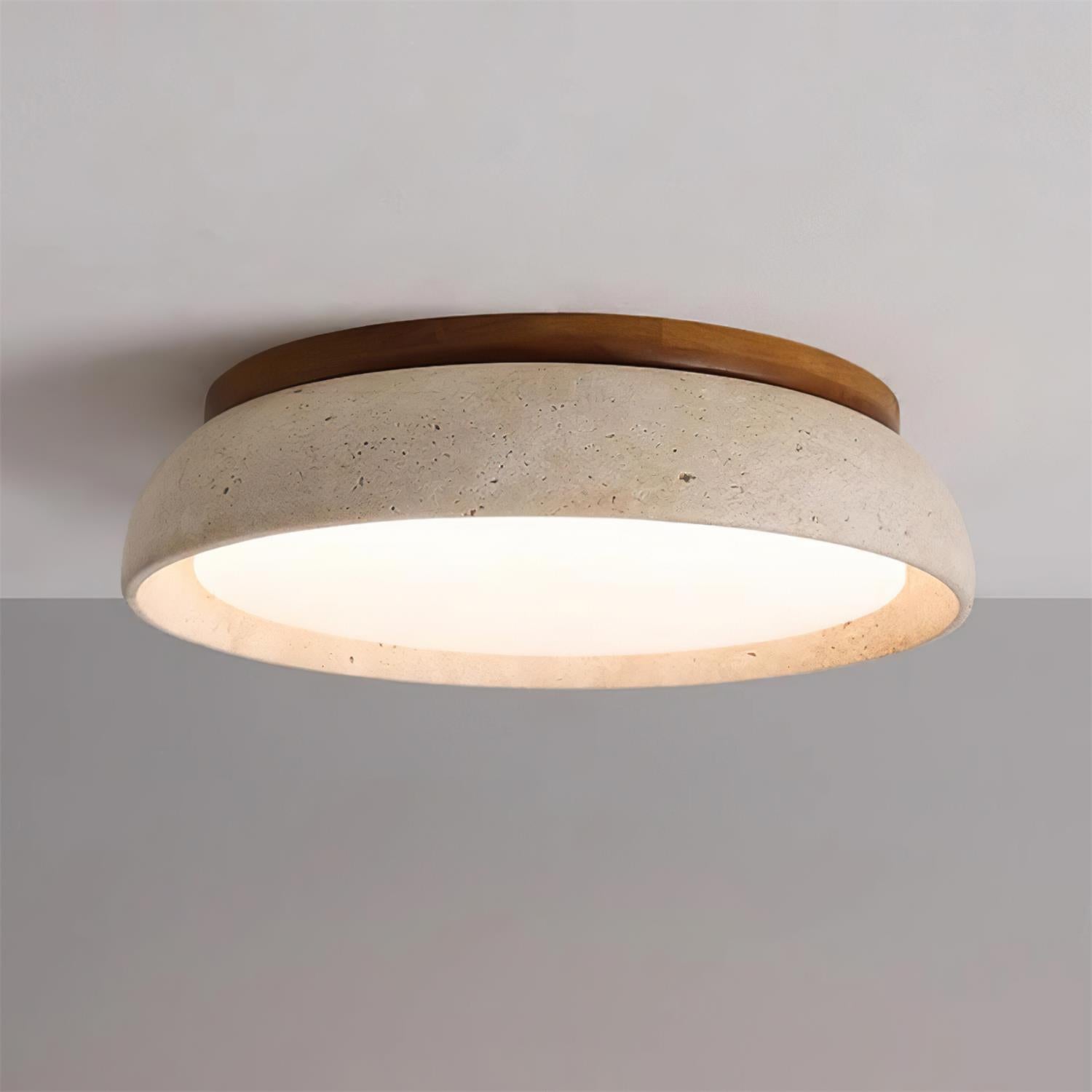 Kloris Ceiling Light Piedra Travertine - Neutral Decor