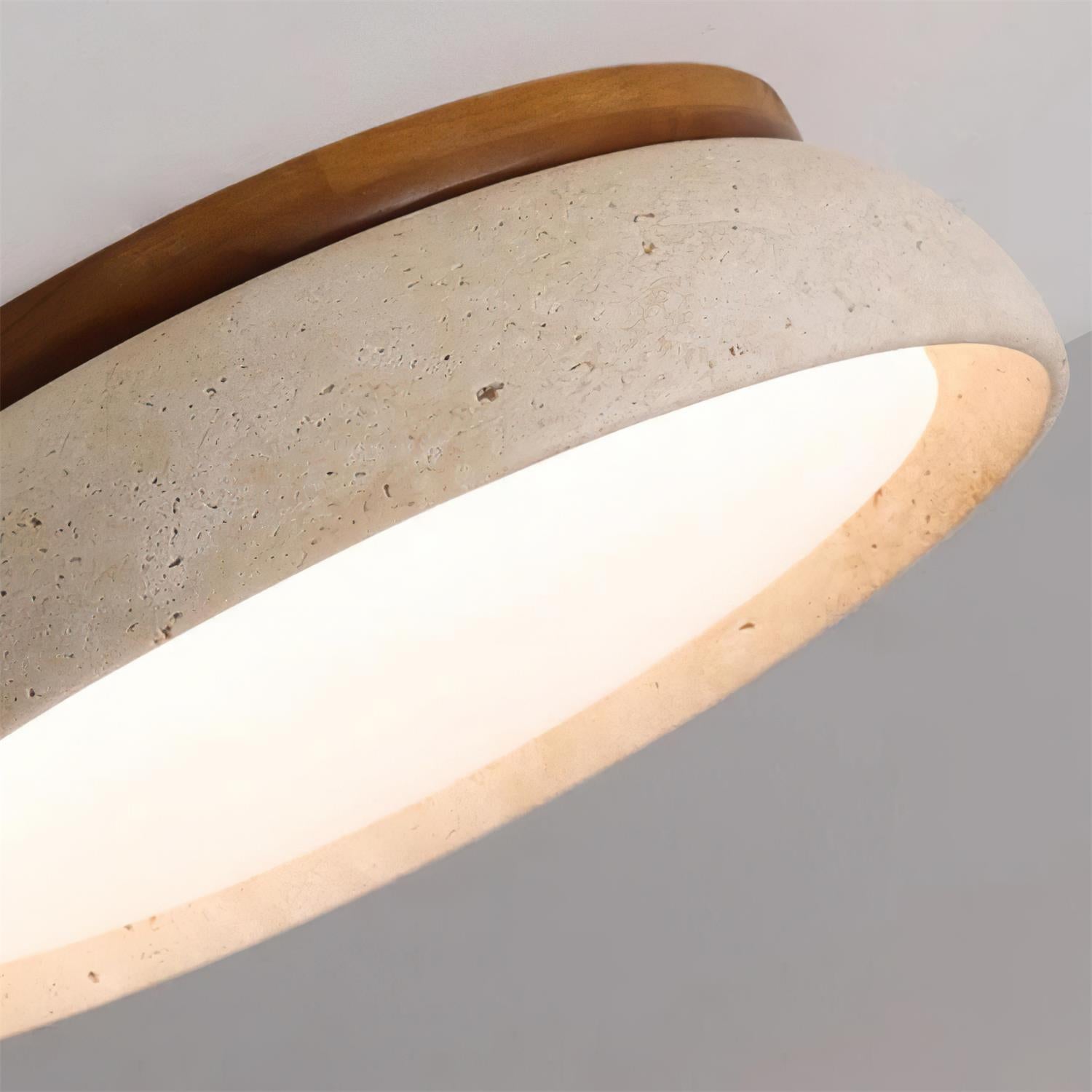 Kloris Ceiling Light Piedra Travertine - Neutral Decor