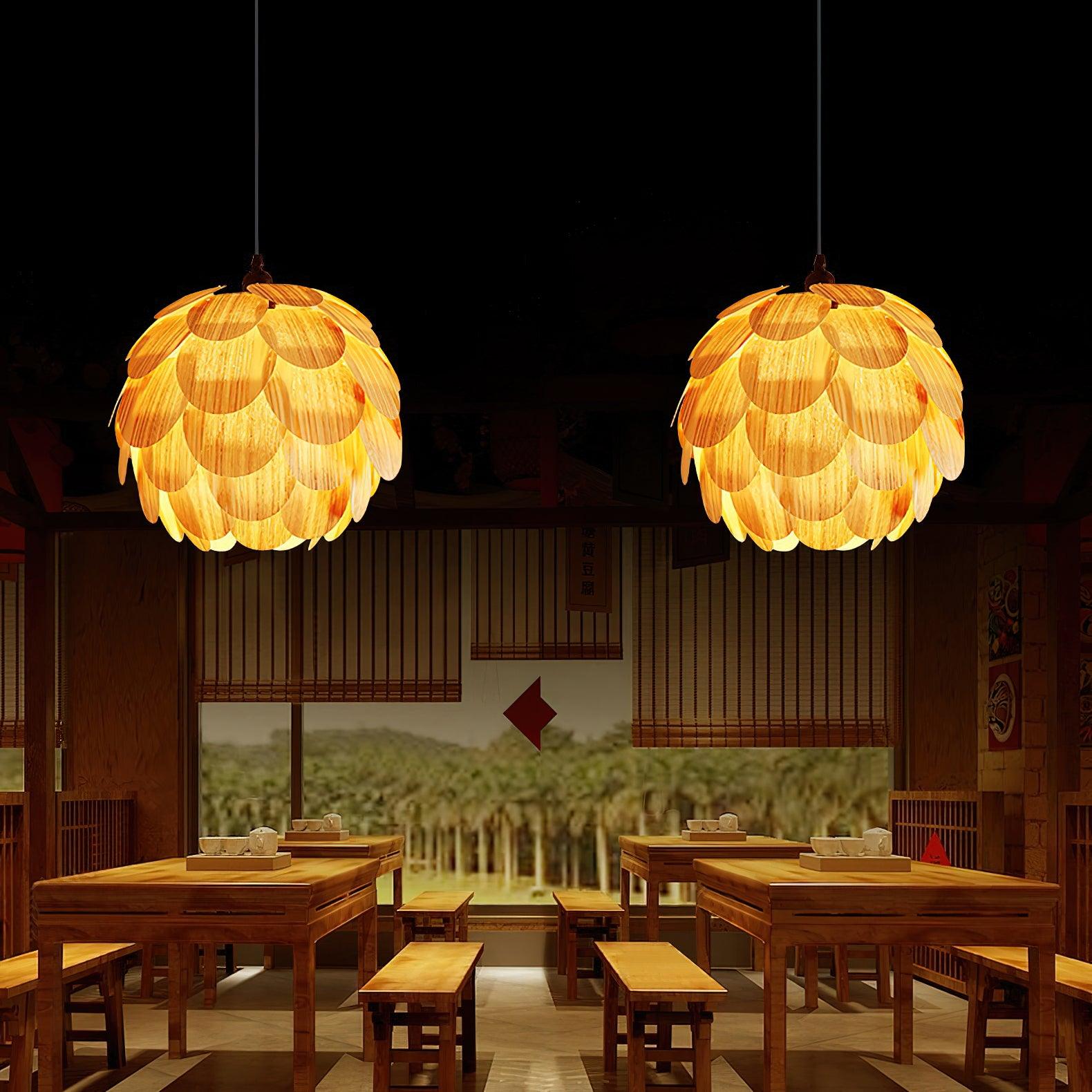 Wlara Modern Wood Pendant Light