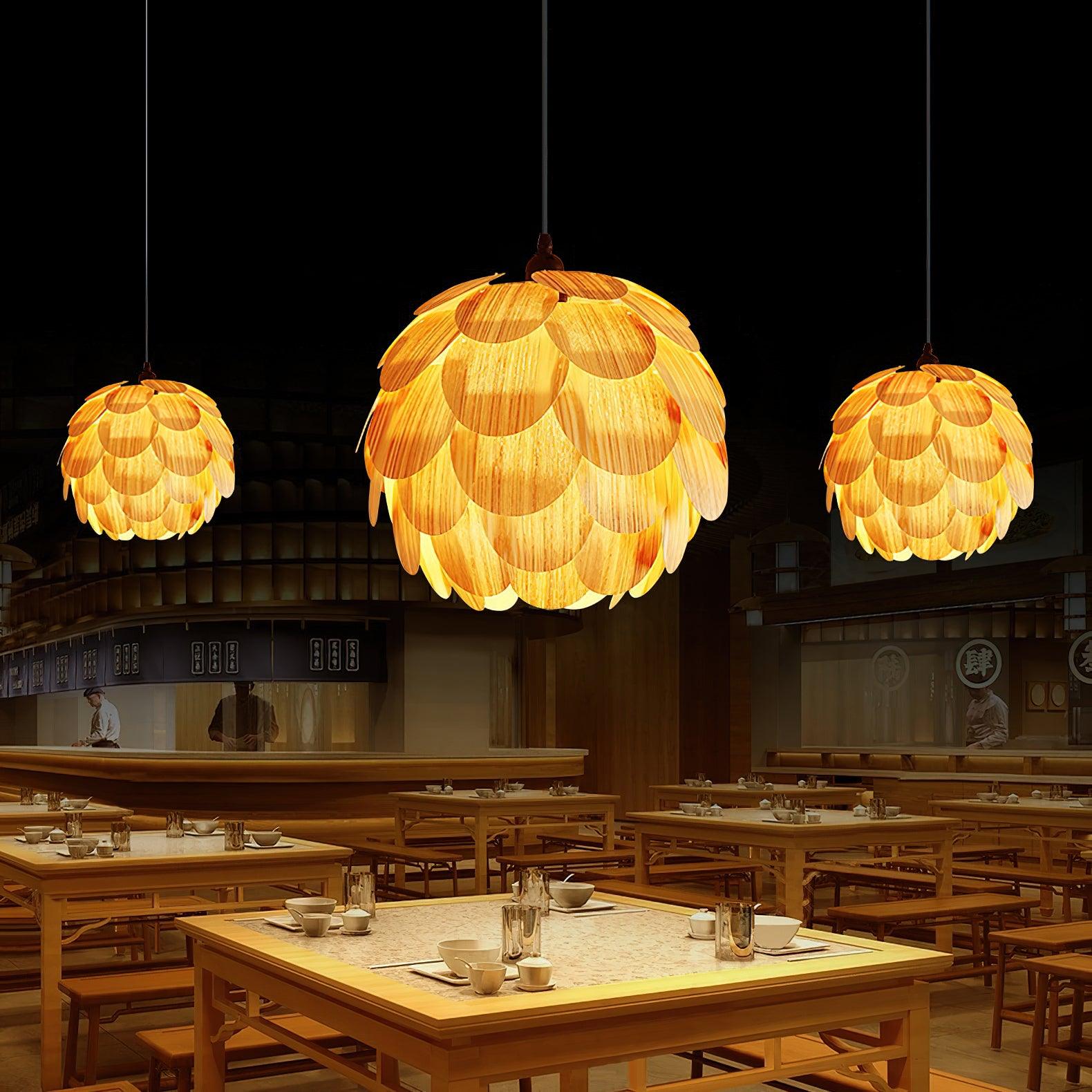 Wlara Modern Wood Pendant Light