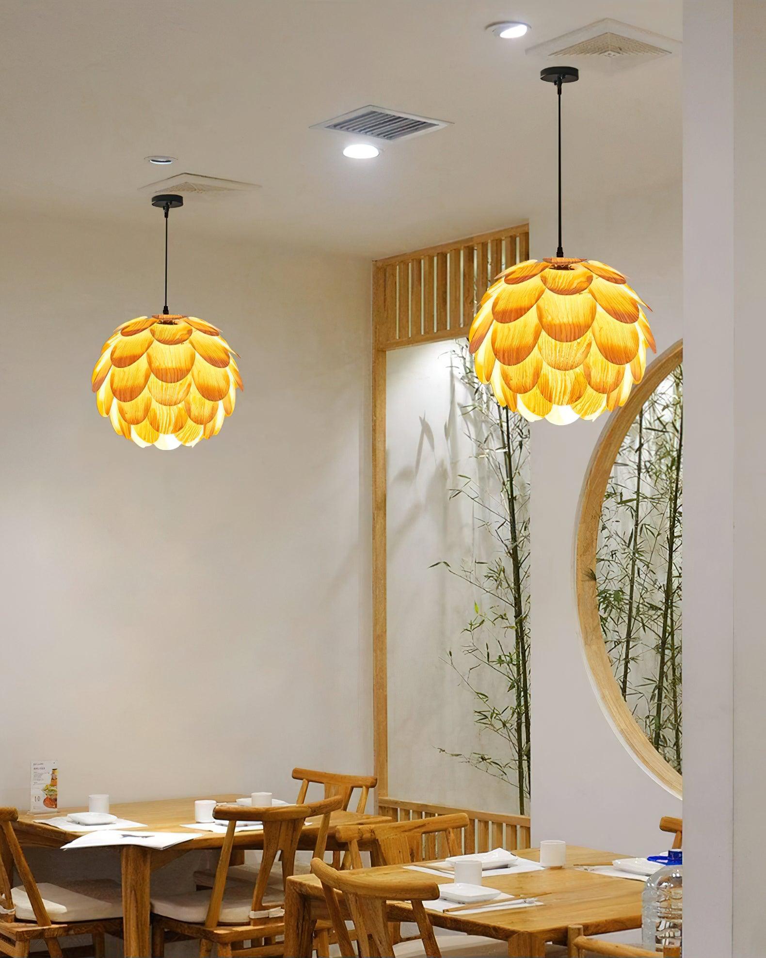 Wlara Modern Wood Pendant Light