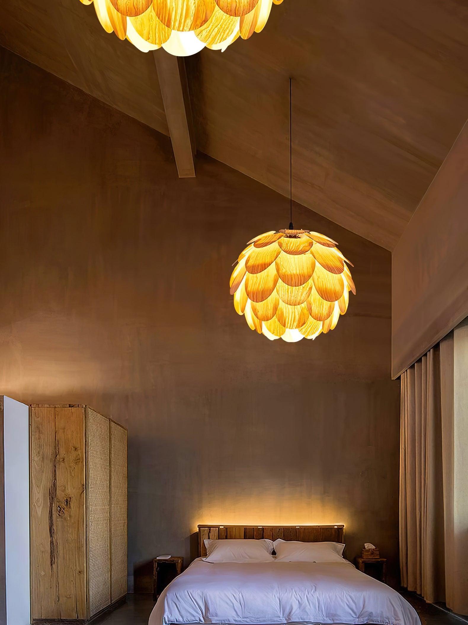 Wlara Modern Wood Pendant Light