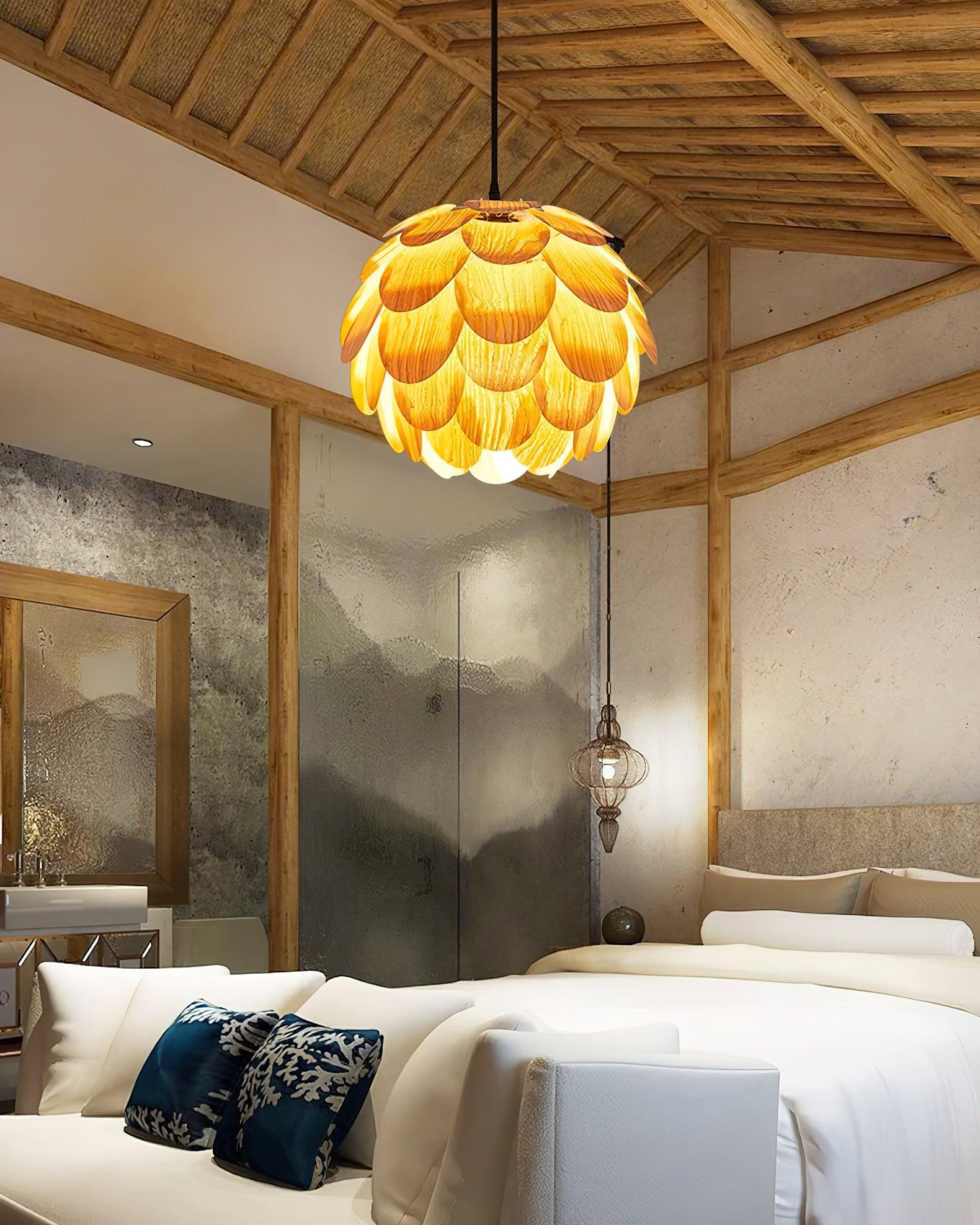 Wlara Modern Wood Pendant Light