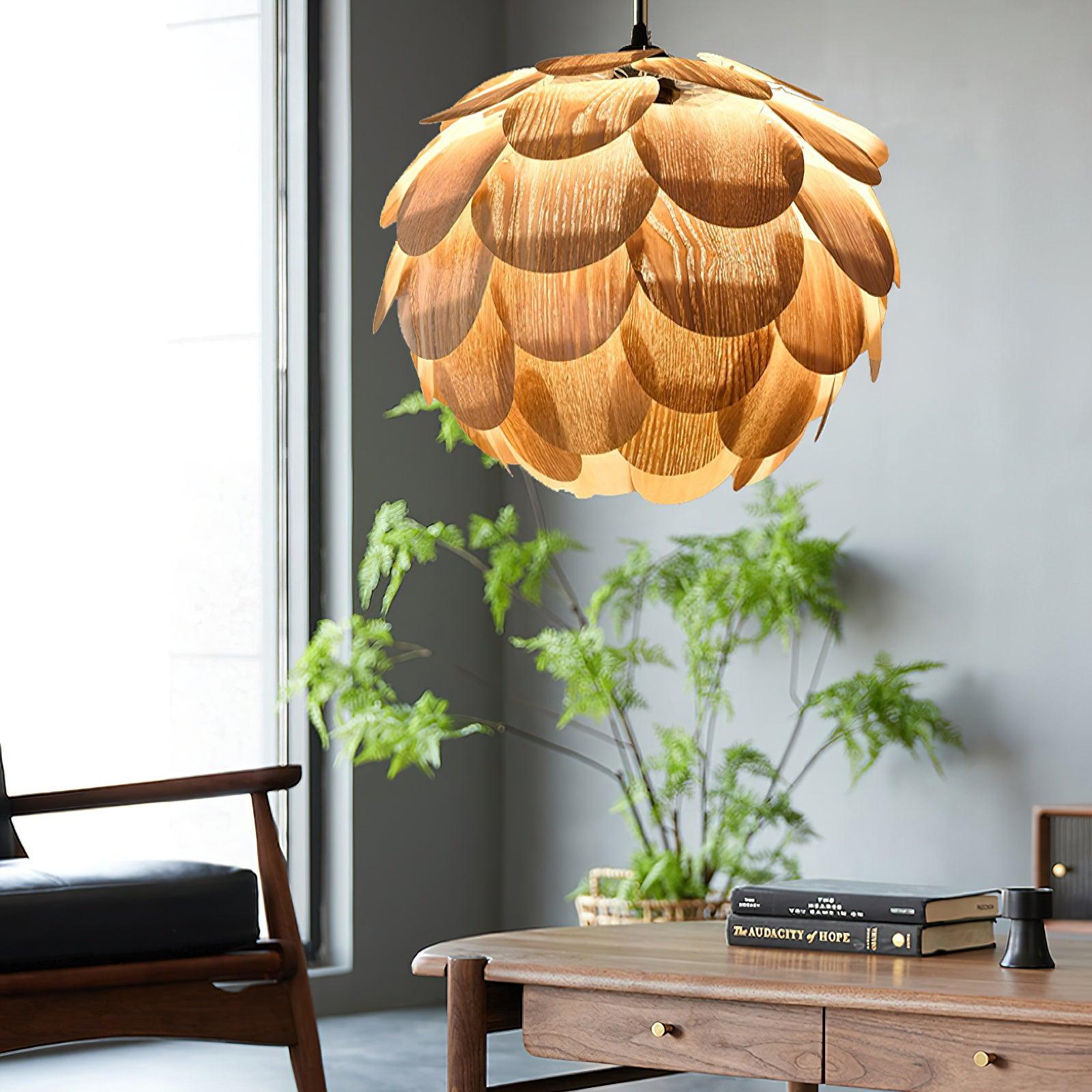 Wlara Modern Wood Pendant Light