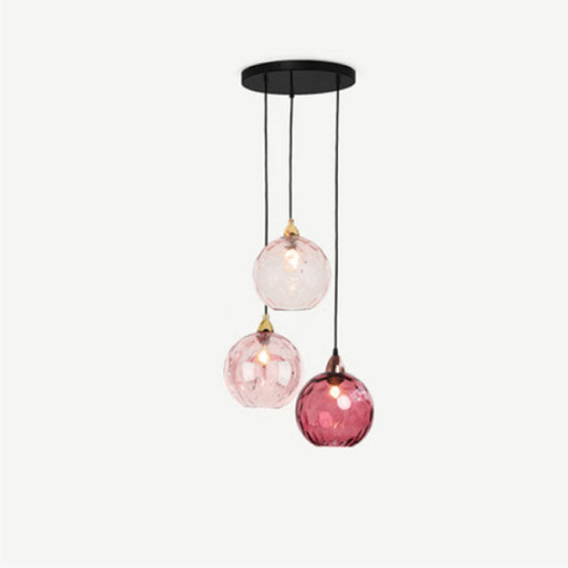 Valentina Pendant Light Water Ripple Cluster, 3 Head - Neutral Decor