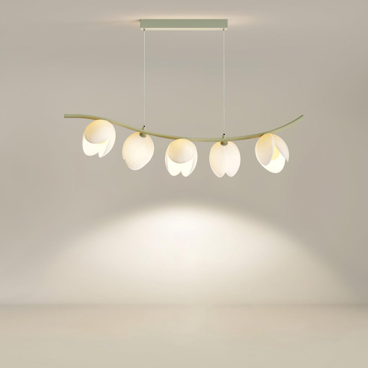 Pistachio Elegance Nordic Art Pendant Lamp