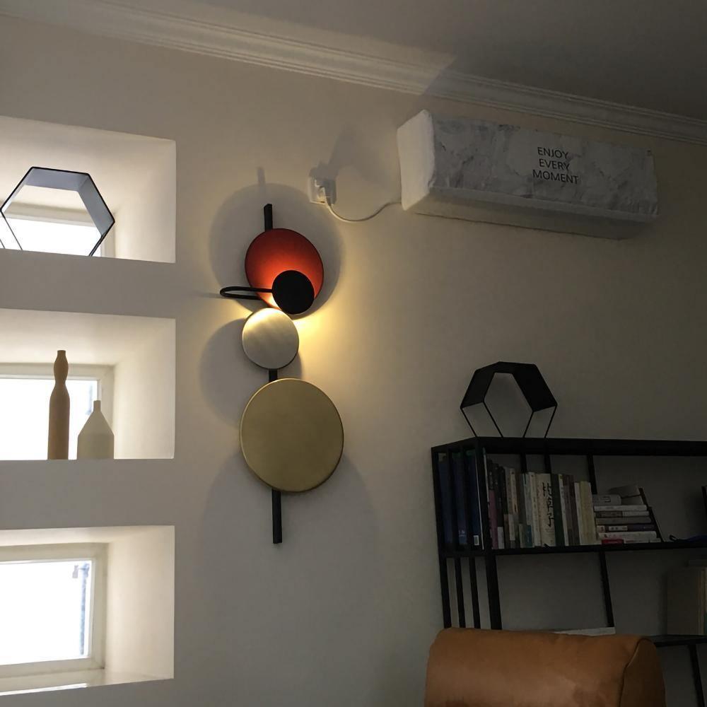 Jillian Modern Minimalist Plug-in Wall Lamp