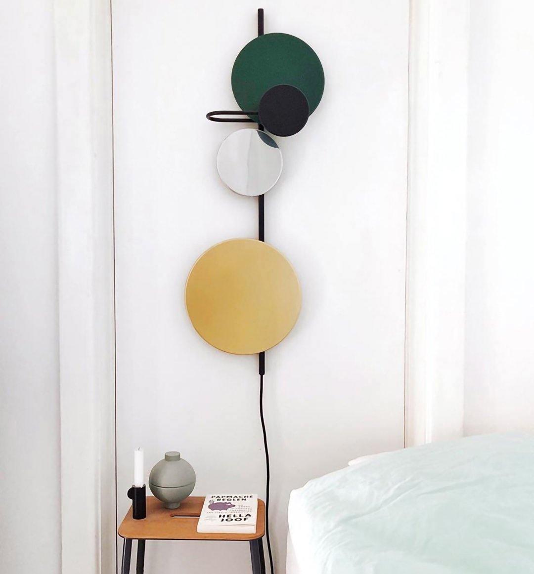Jillian Modern Minimalist Plug-in Wall Lamp