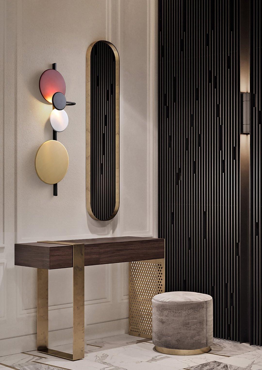 Jillian Modern Minimalist Plug-in Wall Lamp