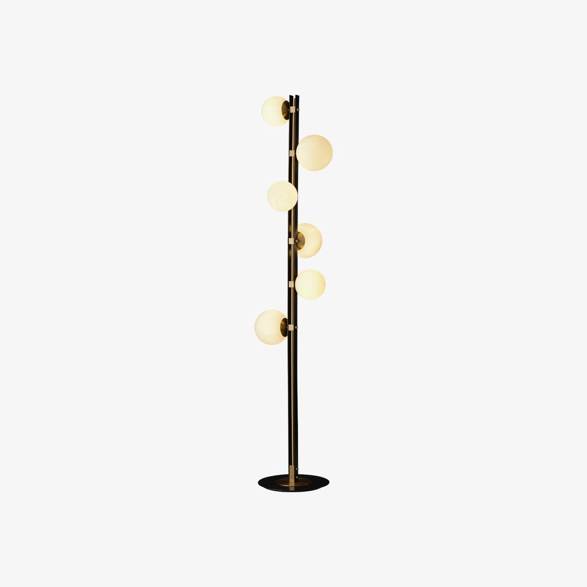 Eireneria Elegant Glass Floor Lamp