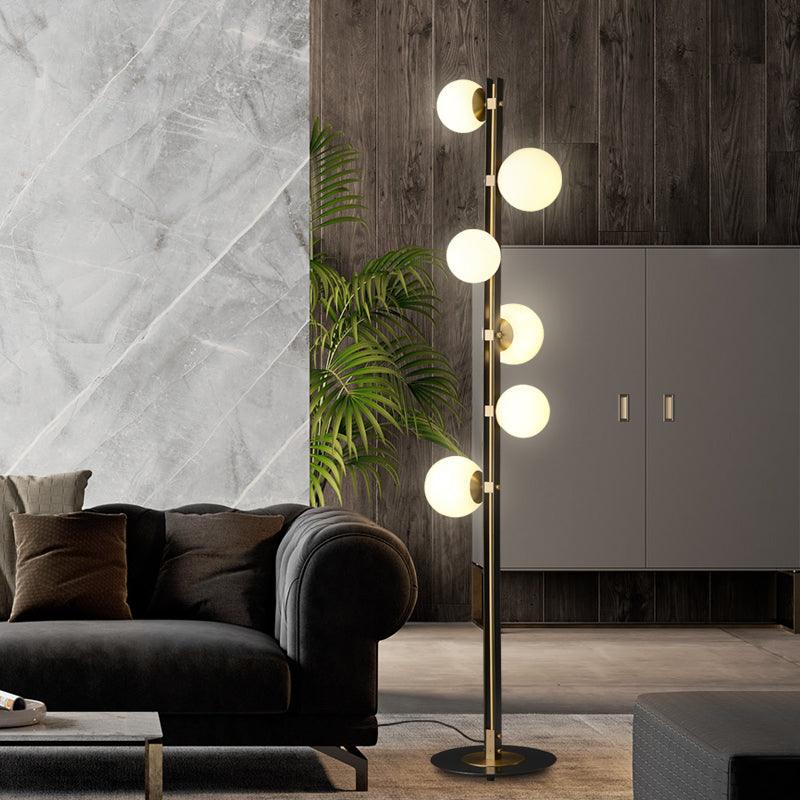 Eireneria Elegant Glass Floor Lamp