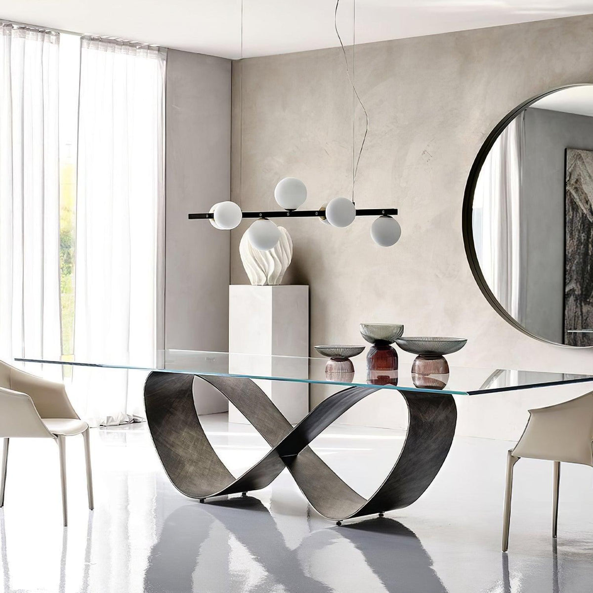 Eireraine Modern Glass Pendant Lamp
