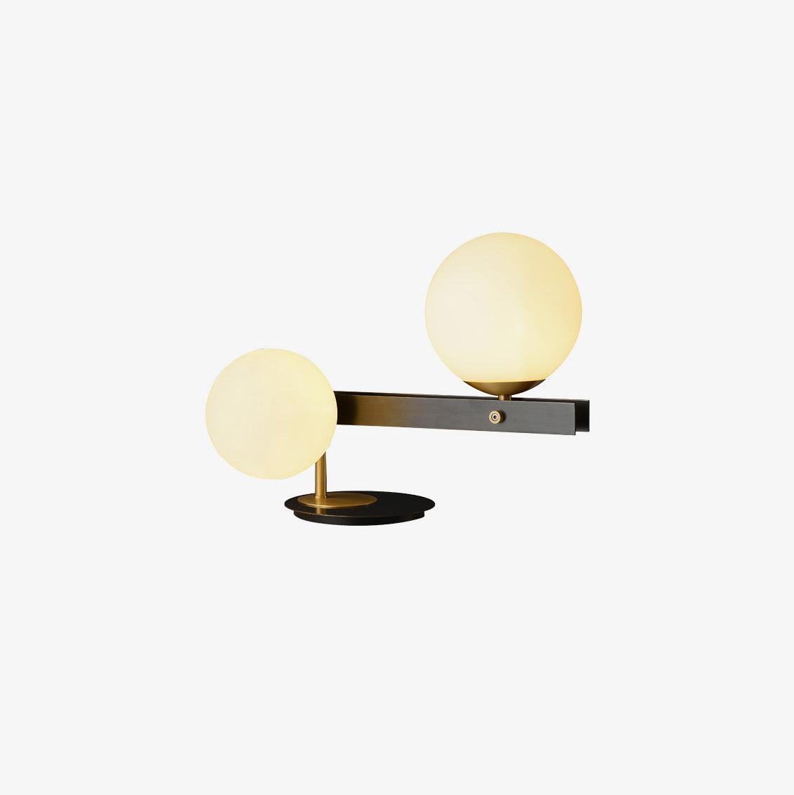 Veloella Contemporary Glass Table Lamp