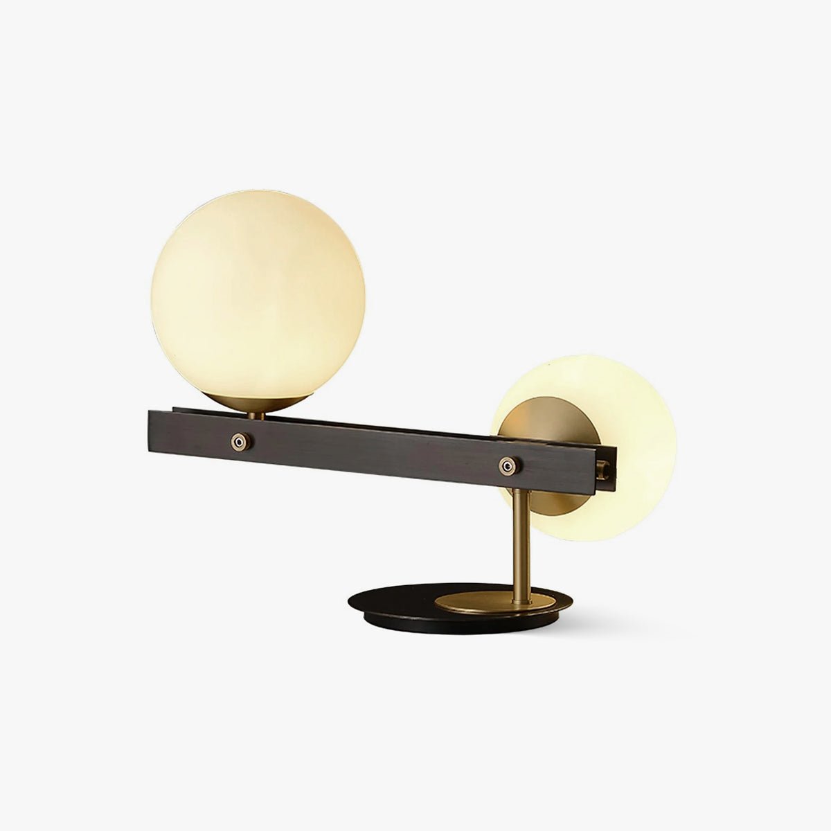 Veloella Contemporary Glass Table Lamp