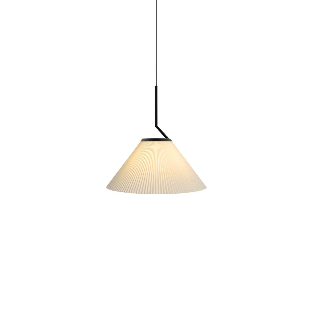 Tyrs Pleated Fabric Pendant Light