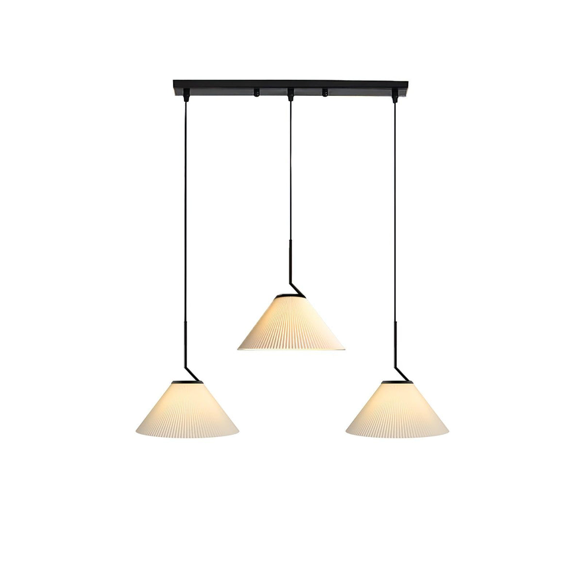 Tyrs Pleated Fabric Pendant Light
