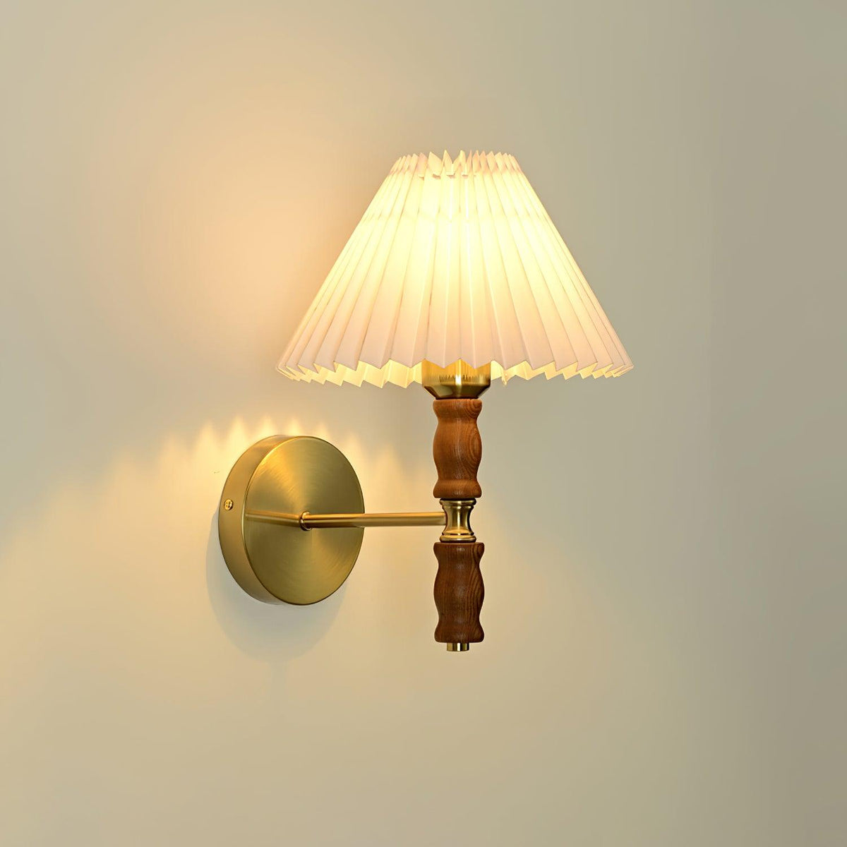 Lucienne Walnut Indoor Wall Light